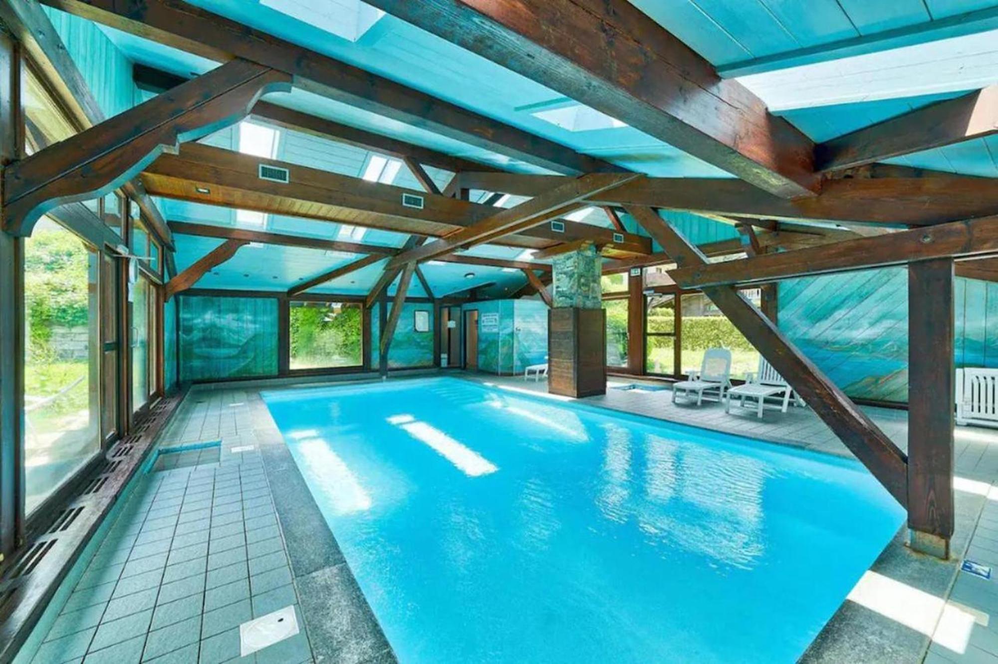 Le Gouter - Ski-In Ski-Out - Indoor Pool Les Houches Zewnętrze zdjęcie